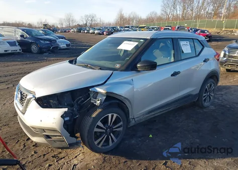 2019 Nissan Kicks Sv из США, поврежденный, VIN 3N1CP5CU2KL550278